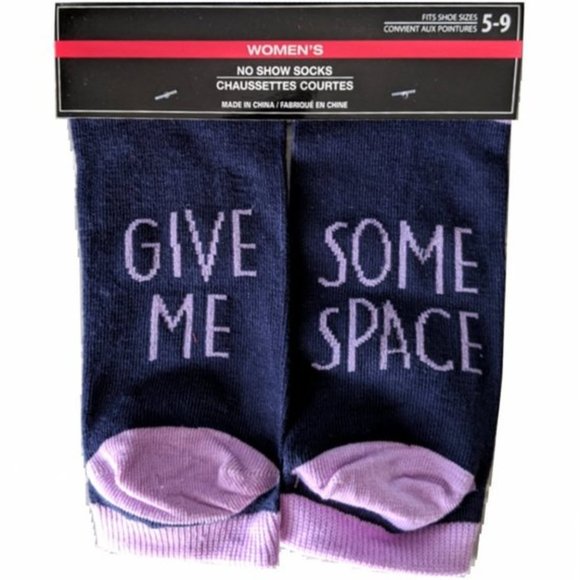Accessories - *3/$15* GIVE ME SOME SPACE Socks